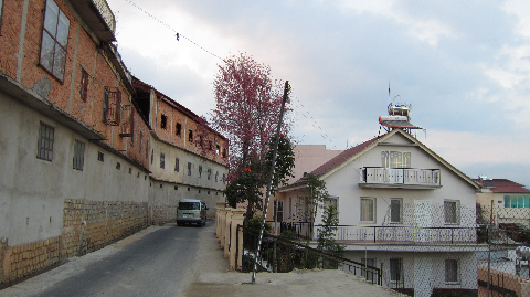 Những ngôi nhà trên cao nguyên Đà Lạt.