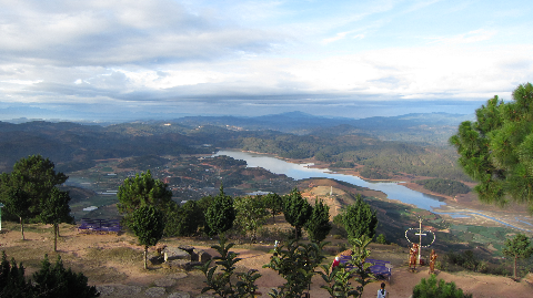 Đồi Liang Biang thơ mộng.