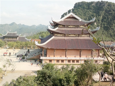 Một góc Bái Đính mới. Một góc Bái Đính mới.