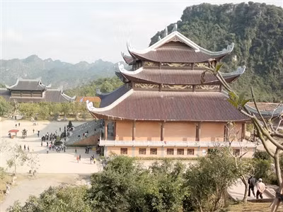 Một góc Bái Đính mới. Một góc Bái Đính mới.