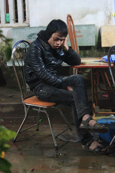 Thanh niên này đang mơ?