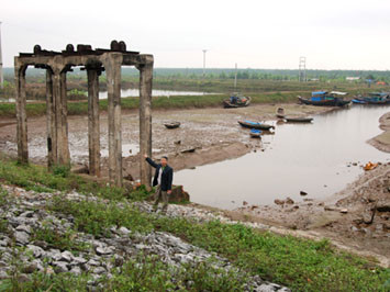 Cống Rộc sau ngày gia đình Đoàn Văn Vươn bị cưỡng chế