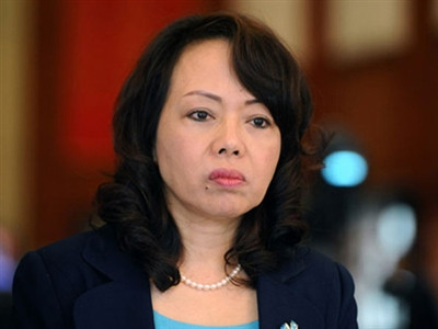 Bộ trưởng Bộ Y tế Nguyễn Thị Kim Tiến. Bộ trưởng Bộ Y tế Nguyễn Thị Kim Tiến.