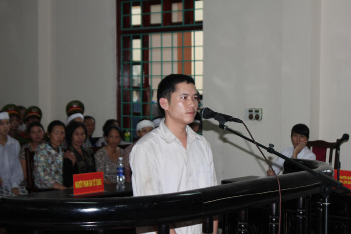 Nguyễn Duy Hiệp- em họ nạn nhân phủ nhận việc chứng kiến toàn bộ sự việc như cáo trạng nêu