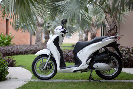 SH do Honda VN sản xuất bị lỗi vành sau SH do Honda VN sản xuất bị lỗi vành sau