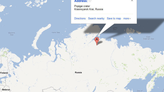 Địa điểm phát hiện mỏ kim cương Địa điểm phát hiện mỏ kim cương