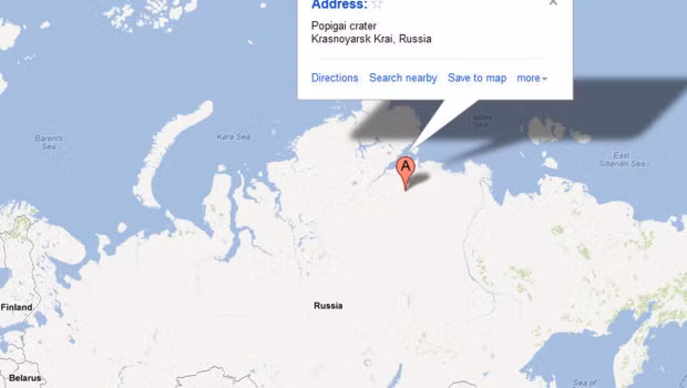 Địa điểm phát hiện mỏ kim cương