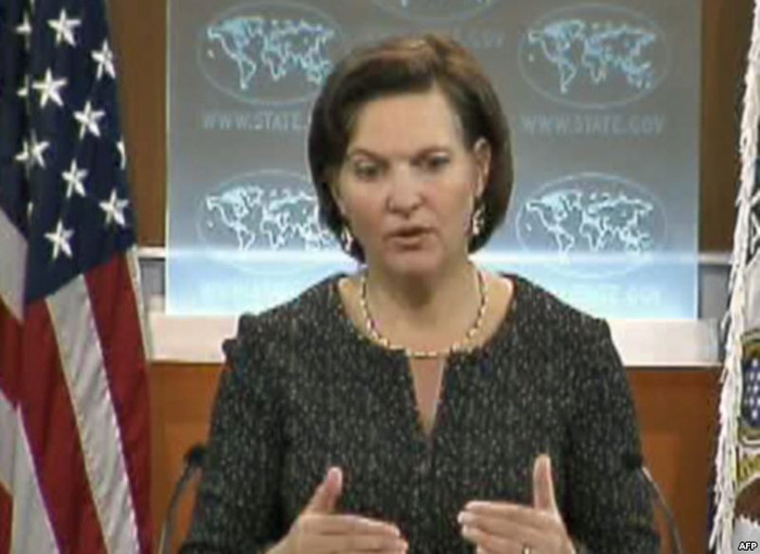 Người phát ngôn Bộ Ngoại giao Mỹ Victoria Nuland Người phát ngôn Bộ Ngoại giao Mỹ Victoria Nuland
