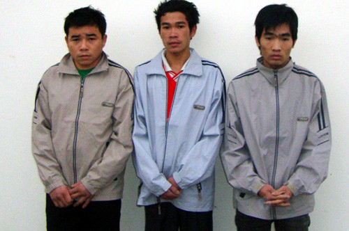 Ba đối tượng bị bắt