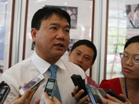 Bộ trưởng GTVT Đinh La Thăng Bộ trưởng GTVT Đinh La Thăng