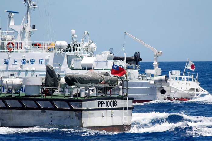 Tàu Cảnh sát biển Nhật Bản rượt đuổi tàu cá Đài Loan dự định đổ bộ lên đảo Senkaku/Điếu Ngư