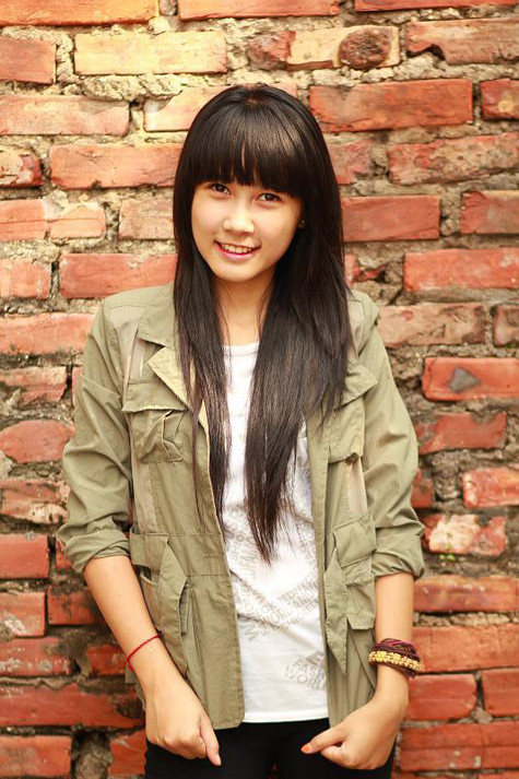 Hot girl 16 trăng tròn bừng sáng mùa Xuân ảnh 10 Hot girl 16 trăng tròn bừng sáng mùa Xuân ảnh 10