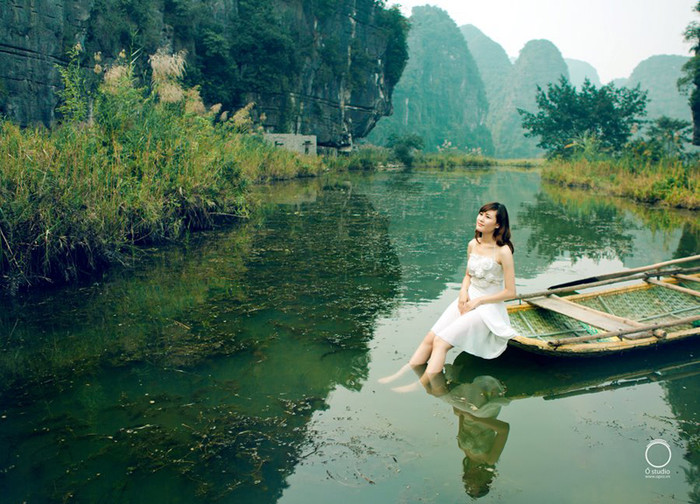 Diệp Anh đã rất mạo hiểm để có được bức hình đẹp như thế này Diệp Anh đã rất mạo hiểm để có được bức hình đẹp như thế này