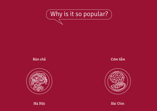 Hà Nội có bún chả. Sài Gòn có cơm tấm Hà Nội có bún chả. Sài Gòn có cơm tấm