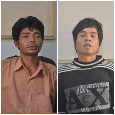 Hai đối tượng Hồ Văn Công và Hồ Văn Thành. Hai đối tượng Hồ Văn Công và Hồ Văn Thành.