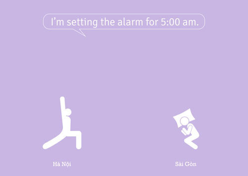Người Hà Nội có vẻ thức dậy sớm hơn người Sài Gòn Người Hà Nội có vẻ thức dậy sớm hơn người Sài Gòn