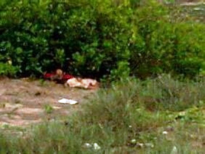 Hiện trường nơi phát hiện xác nạn nhân