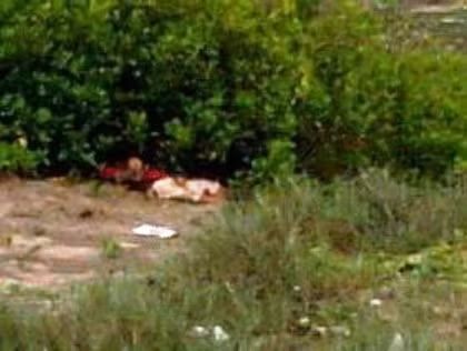 Hiện trường nơi phát hiện xác nạn nhân