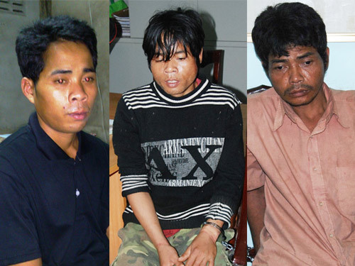 Hồ Văn Nguyên (còn gọi là La Khon), Hồ Văn Công, Hồ Văn Thành - Ảnh: Nguyễn Phúc Hồ Văn Nguyên (còn gọi là La Khon), Hồ Văn Công, Hồ Văn Thành - Ảnh: Nguyễn Phúc