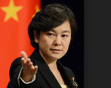 Hoa Xuân Oánh, người phát ngôn Bộ Ngoại giao Trung Quốc Hoa Xuân Oánh, người phát ngôn Bộ Ngoại giao Trung Quốc