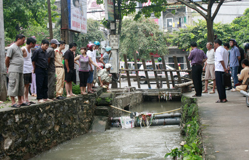 Nơi xảy ra tai nạn thương tâm.