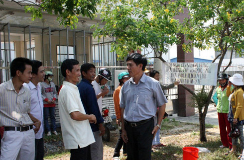 Mức thưởng Tết ở doanh nghiệp tại Khánh Hòa thấp nhất chỉ 50.000 đồng một người. Ảnh: Nam Anh.