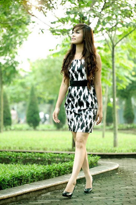 Mơ màng cùng Hoa khôi ĐH Kinh doanh Công nghệ ảnh 9 Mơ màng cùng Hoa khôi ĐH Kinh doanh Công nghệ ảnh 9