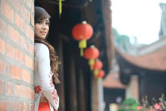 Mơ màng cùng Hoa khôi ĐH Kinh doanh Công nghệ ảnh 3 Mơ màng cùng Hoa khôi ĐH Kinh doanh Công nghệ ảnh 3