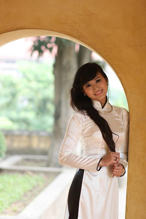 Top 5 đại diện miền Bắc cuộc thi Người đẹp Hoa Anh Đào 2010