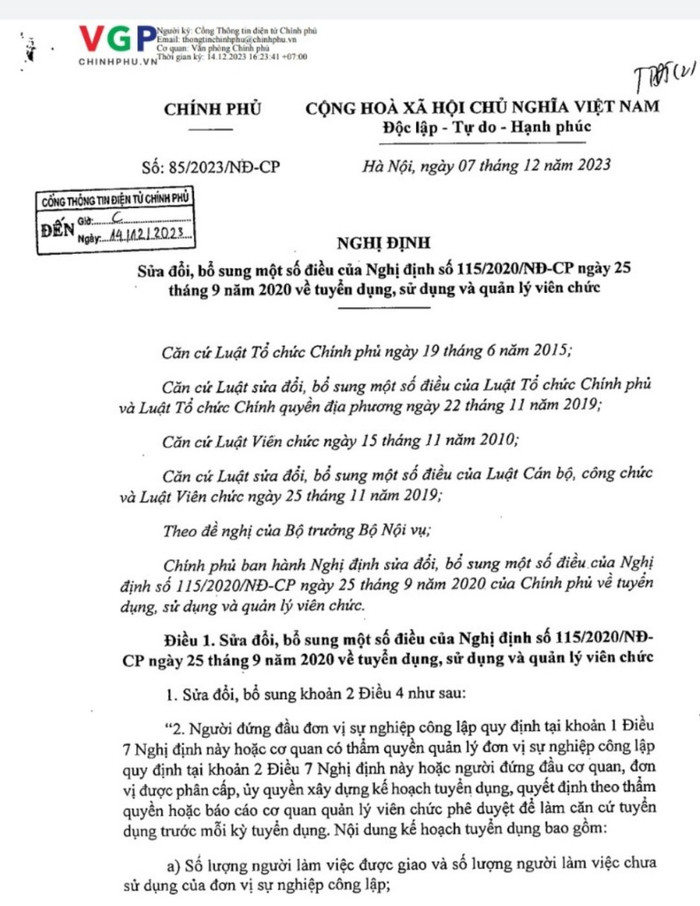 Ảnh minh họa - vanban.chinhphu.vn Ảnh minh họa - vanban.chinhphu.vn