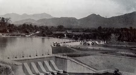 Đập Bái Thượng gần Thanh Hóa.