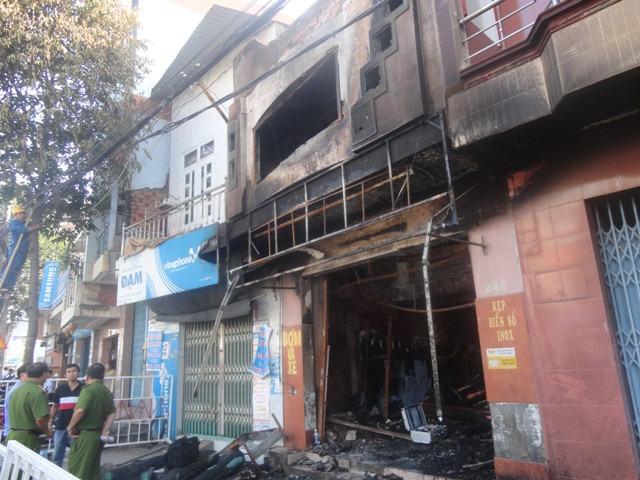 Cơ quan công an đã có mặt tại hiện trường