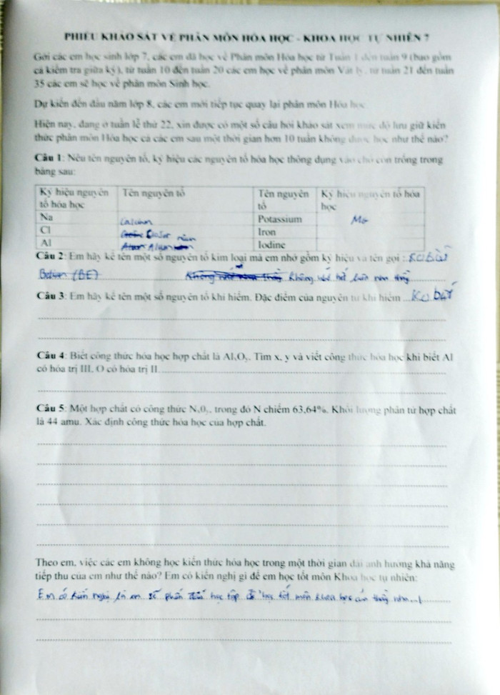 Bài làm học sinh Ảnh minh họa Minh Khôi Bài làm học sinh Ảnh minh họa Minh Khôi