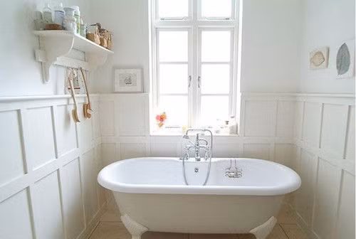 Phòng tắm đơn giản