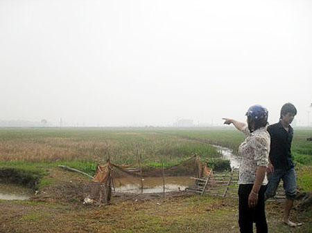 Hơn 5000 m2 đất nhà ông Ngọc chỉ được đền bù 2,2 triệu đồng.