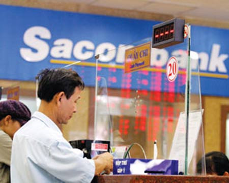 Sacombank đã được Eximbank thâu tóm. Ảnh minh họa.