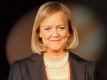 3. Meg Whitman – CEO Hewlett-Packard (HP). Trước khi đến với HP, người phụ nữ tài năng Whitman đã từng đóng góp công lớn cho trang mạng eBay khi giúp lợi nhuận của hãng tăng từ 4 lên tới 8 tỷ USD. Ngoài ra, bà cũng là một chính trị gia đáng nể khi tham gia điều hành chính quyền bang California trong một thời gian ngắn. Sự nghiệp của bà hiện vẫn còn nhiều tranh cãi, tuy nhiên không ai có thể phủ nhận được tài năng hiếm có của bà trong kinh doanh, nhất là ở ví CEO. 3. Meg Whitman – CEO Hewlett-Packard (HP). Trước khi đến với HP, người phụ nữ tài năng Whitman đã từng đóng góp công lớn cho trang mạng eBay khi giúp lợi nhuận của hãng tăng từ 4 lên tới 8 tỷ USD. Ngoài ra, bà cũng là một chính trị gia đáng nể khi tham gia điều hành chính quyền bang California trong một thời gian ngắn. Sự nghiệp của bà hiện vẫn còn nhiều tranh cãi, tuy nhiên không ai có thể phủ nhận được tài năng hiếm có của bà trong kinh doanh, nhất là ở ví CEO.