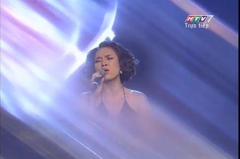 Hình ảnh Mỹ Tâm bị che mờ.