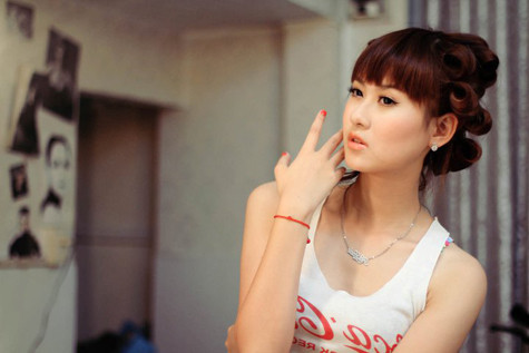 Gương mặt dễ thương của Bùi Thanh Hà đã giúp cô giành vương miện Miss Teen