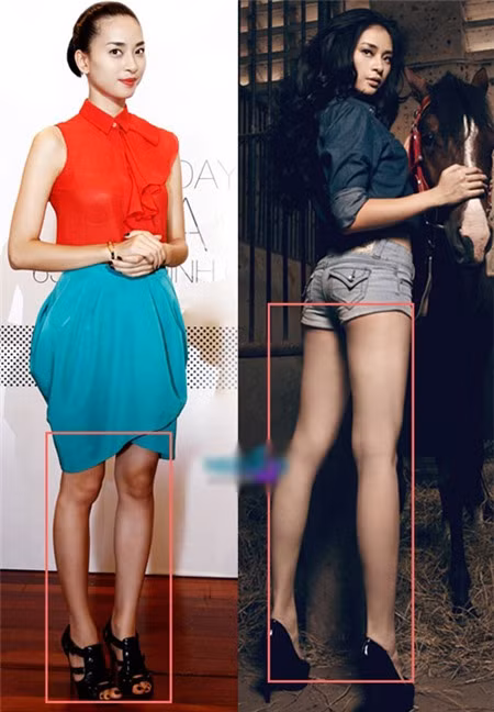 Cận cảnh mỹ nữ Việt "lên đời" sau photoshop ảnh 5