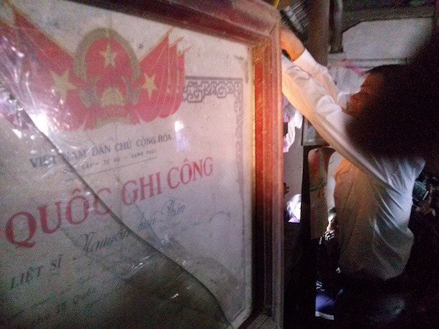 Anh Chấn có bố là liệt sĩ Nguyễn Hữu Phấn