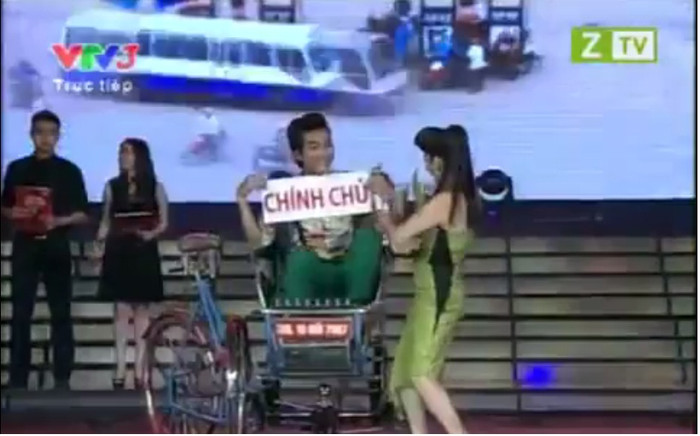 Khương Ngọc và Mỹ Lệ với "xích lô chính chủ".