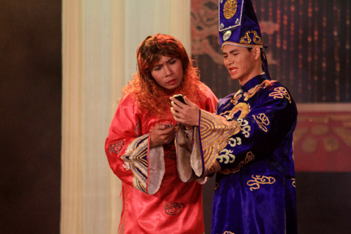 Hình ảnh Bắc Đẩu Công Lý õng ẹo bên cạnh Nam Tào Xuân Bắc dí dỏm thực sự đã tạo nên những dấu ấn khó phai mờ.