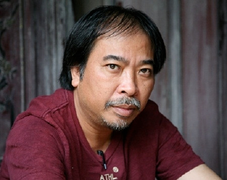 Nhà thơ Nguyễn Quang Thiều - một trong những người từng chứng kiến việc xây dựng Phủ Thành Chương từ những viên gạch đầu tiên.