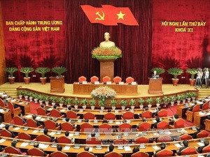 Toàn cảnh bế mạc Hội nghị. (Ảnh: Trí Dũng/TTXVN) Toàn cảnh bế mạc Hội nghị. (Ảnh: Trí Dũng/TTXVN)