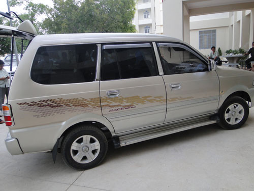 Chiếc ôtô của hung thủ dùng Chiếc ôtô của hung thủ dùng