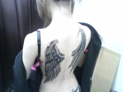 Hình xăm của “nữ quái” đất mỏ.