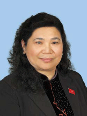 10. Bà Tòng Thị Phóng (sinh năm 1954, quê Sơn La), Phó Chủ tịch Quốc hội. Bà Tòng Thị Phóng từng là Bí thư Tỉnh ủy Sơn La, Trưởng ban Dân vận Trung ương.