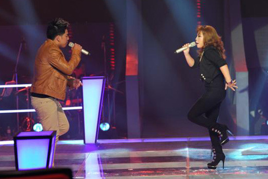 Tại vòng thi đối đầu, Quỳnh Trang đã "hạ gục" Hoàng Anh đi tếp vòng sau. Tại vòng thi đối đầu, Quỳnh Trang đã "hạ gục" Hoàng Anh đi tếp vòng sau.