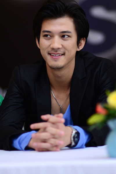 Hà Việt Dũng trong buổi ra mắt phim Mùa hè lạnh